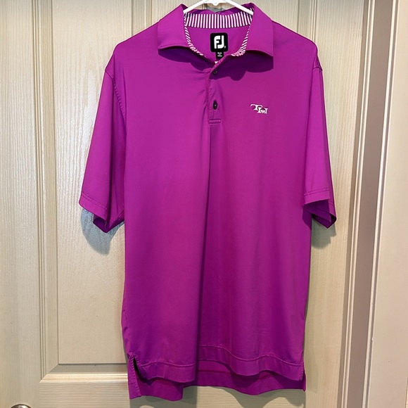 Men’s FJ FootJoy Polo Shirt, Size M - Picture 2 of 6